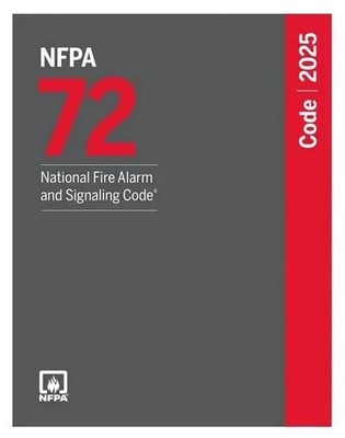 NFPA 72 National Fire Alarm and Signaling Code 2025 Paperback New USA Stock