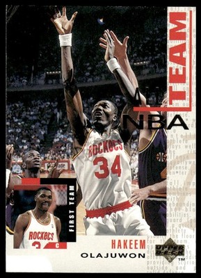 1994-95 Upper Deck #13 Hakeem Olajuwon Houston Rockets