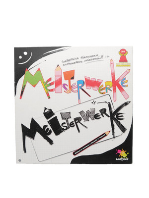 Meisterwerke Partyspiel Brettspiel  Asmodee - Vollständig Spielmaeterial TOP