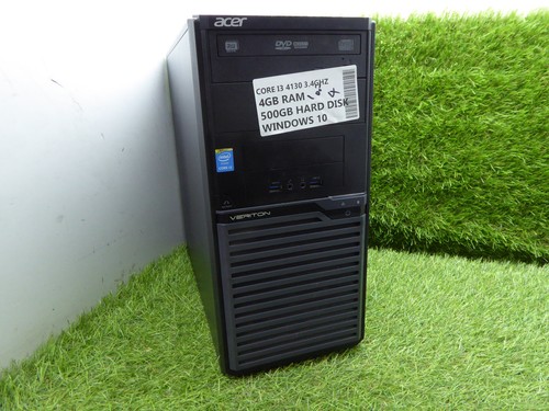 Acer VERITON M2631G i3 4130 3.4GHZ 4GB RAM 500GB HDD WINDOWS 10 PC MT DESKTOP