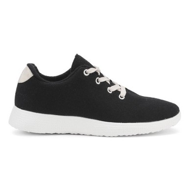 Sneaker egos copenhagen Unisex aus Merinowolle Filz Black
