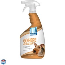 PetCare Go Here Attractant Dog and Puppy Potty Training Spray, Safe  Effecti...