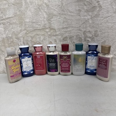 Lot of 13 Bath & Body Works 8-Body Lotions 8oz & 5- Body Wash 10oz Multi Scents