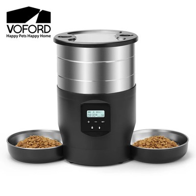 4.5L automatic feeder with WiFi button, intelligent pet cat/dog food dispenser