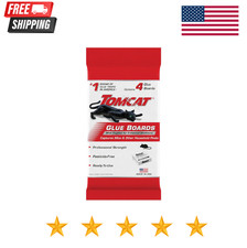 Tomcat Glue Boards with Immediate Grip Glue for Mice and Insects, 4 Traps