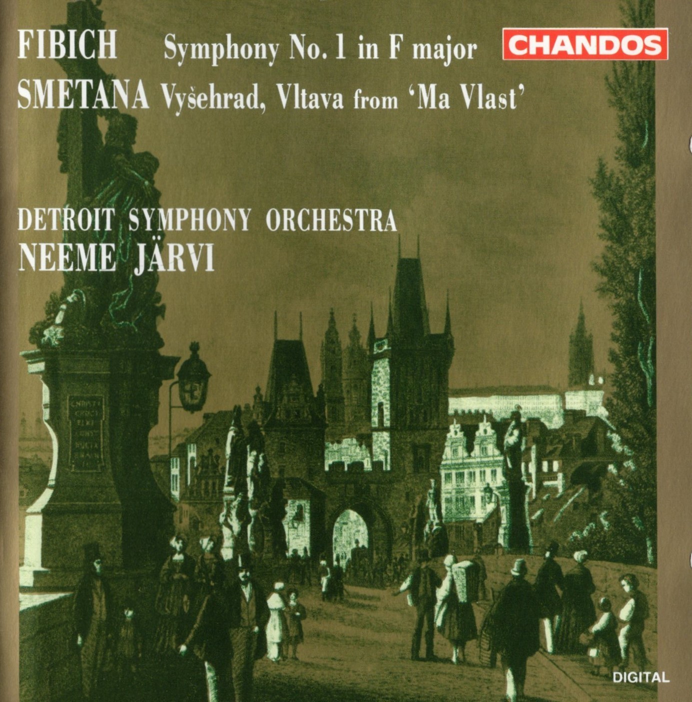 Fibich: Symphony No.1 · Smetana: Vyšehrad, Vltava from 'Ma Vlast' / Neeme Järvi