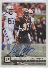 2018 Panini Auto 1/10 Geno Atkins #64 Auto 03rx