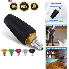 Boquilla de lavadora a presión puntas giratorias 4000 PSI accesorios de lavadora a presión