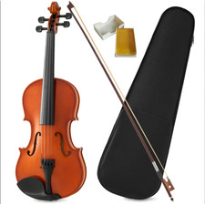 4/4 Full Size Violin: Lightweight, Ready to Play, Rich Sound Gift Idea