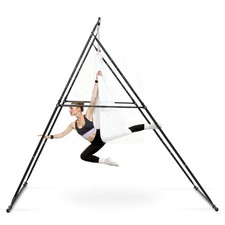 Yoga Stand Frame, Max 440.9 lbs Load Swing Stand, Triangular Structure Aerial Ri