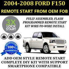 3X Lock Remote Start Kit 2006 FORD F150