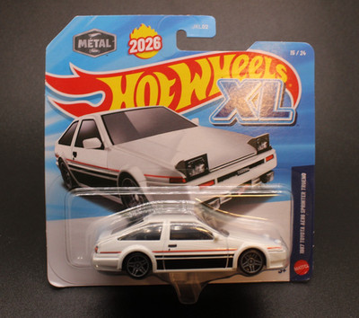 Hot Wheels XL - 21987 Toyota AE86 Sprinter Trueno - 1:43  Neu&Ovp