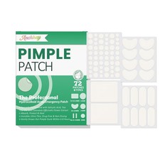 Hydrocolloid Pimple Patches, Acne Patches for Full Forehead, Chin, Nose and ...