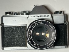 Vintage Mamiya Sekor 500 TL 35mm Film Camera with 55mm F/1.8 Lens