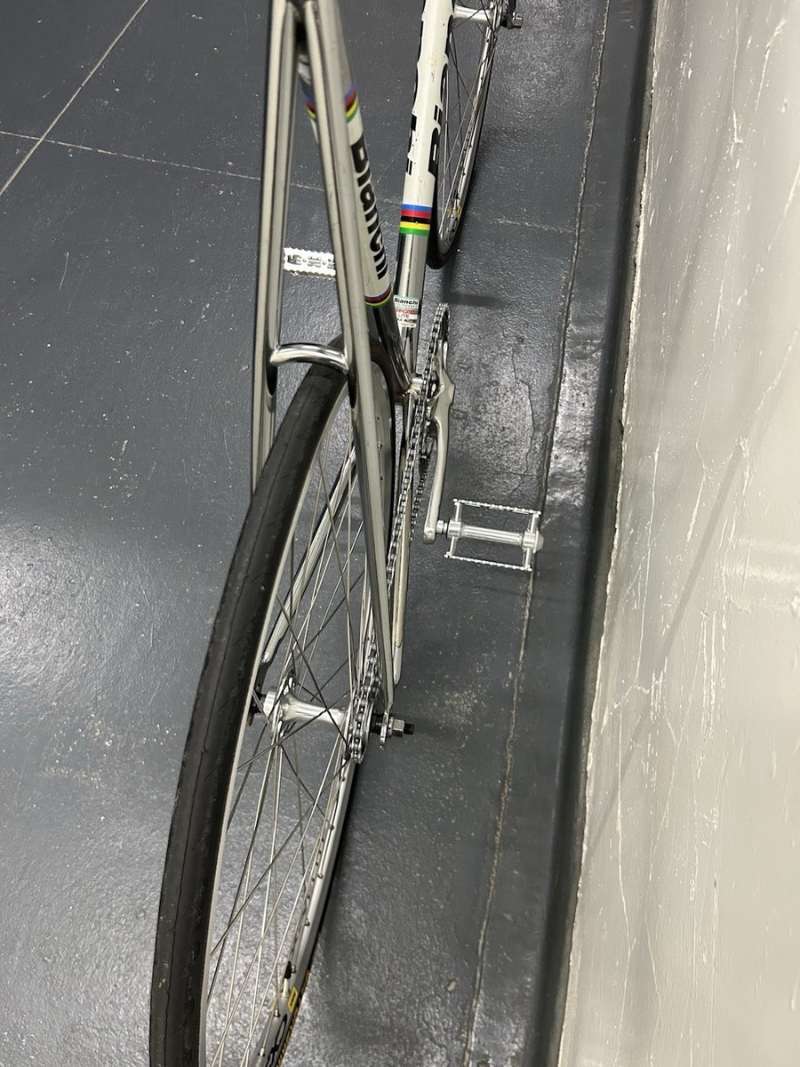Bianchi Pista Track Bike Fixed Gear Single Speed Bicycle | eBay