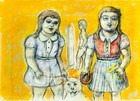 Peter Passuntino IL,France,1936 ? mixed media painting 150252