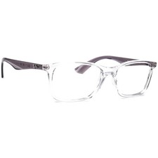 Ray-Ban Eyeglasses RB 7047 5768 Transparent Crystal/Gray Square Frame 56 17 145