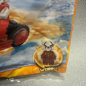 LEGO Legends of Chima 30265 Worriz Fire Bike (polybag) New 31pc Orange Retired