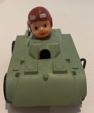 Vintage Marx wind up Tank with driver