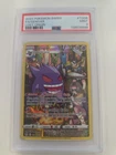 2022 POKEMON SWORD & SHIELD LOST ORIGIN #TG06 FULL ART/GENGAR PSA 9
