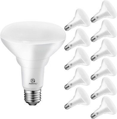 Energetic 12 Pack 75W BR30 LED Recessed Light Bulb, Dimmable, 900 Lumens, Daylig