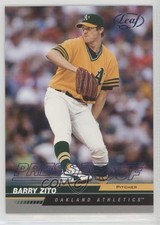2005 Leaf Blue Press Proof 24/75 Barry Zito #143 1h1