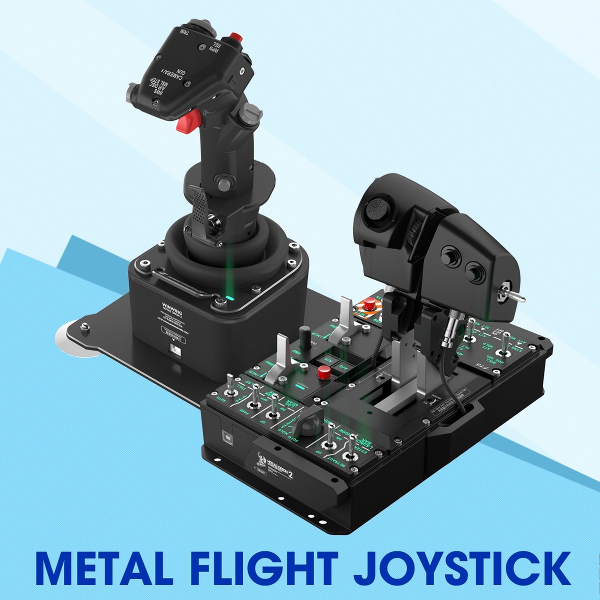 WINWING Orion 2 HOTAS Metal Flight Joystick Flight Stick for