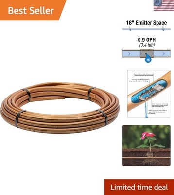 50S Drip Irrigation Pressure Compensating 1/2'' 0.700'' OD Sub-Surface Emitter ...
