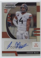 2020 Panini Prizm Draft Picks Rookies Silver Jordan Mack #180 Auto qw7