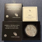 2012-P El Yunque Puerto Rico 5 oz Silver in Capsule with Box and COA - ATB11P5S