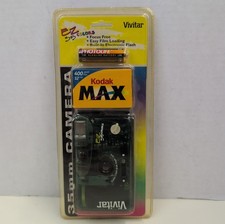 Vintage Vivitar EZ 35 Colors 35mm Film Camera Kodak Max 400 Sealed Blister Pack