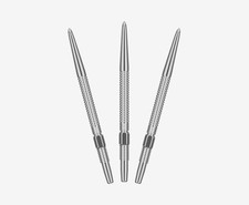 Target Swiss GRD Steel Point - Silver 30mm