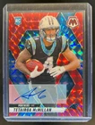2025 Mosaic Tetairoa McMillan Rookie Auto RC Red Prizm #4/199 Panthers