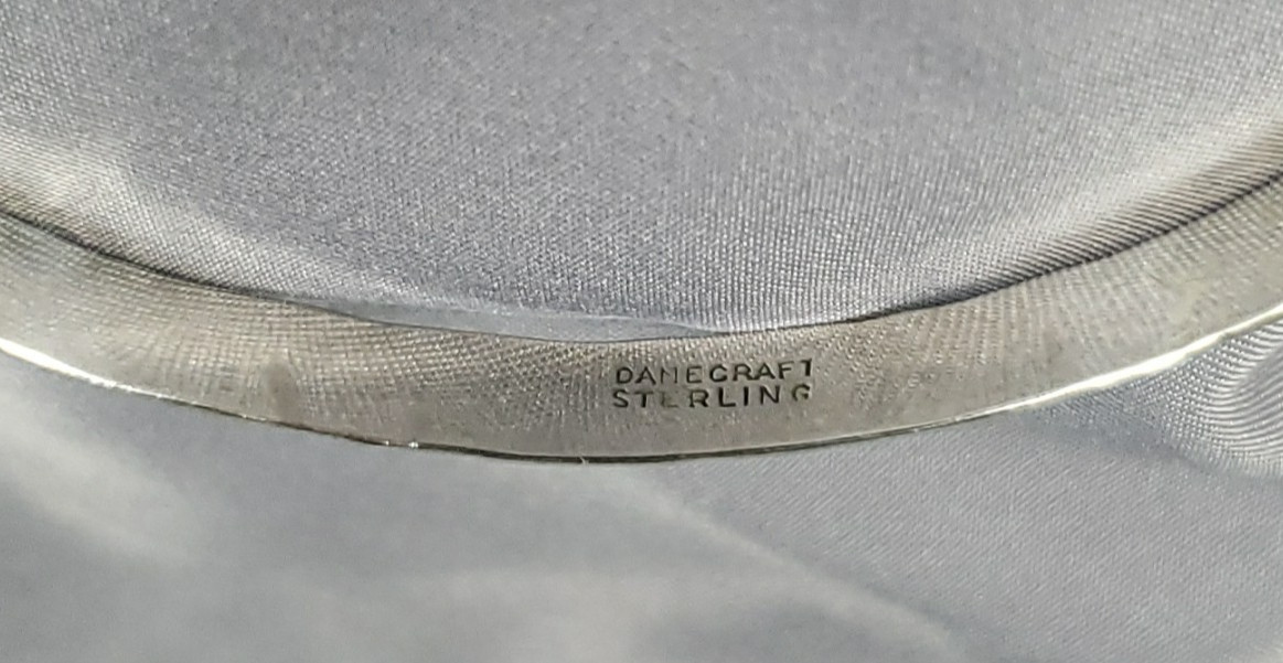 DANECRAFT Vintage Sterling Stackable Bangle Brace… - image 5