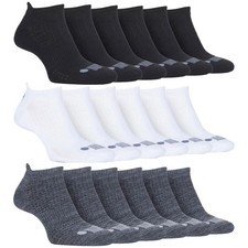 JEEP - 6 Pairs Mens Cushioned Sport Ankle Trainer Socks For Running