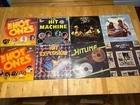 Lot Of 8 Rock Vinyl Kenny Loggins Rod Stewart Rush Michael Jackson Survivor Mix