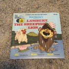 Vintage Walt Disney Lambert, The Sheepish Lion See Hear Read Bk & Record Factory — photo 1