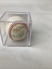 Early Wynn, Whitey Ford, Warren Spahn, Milt Pappas Signed Baseball JSA COA