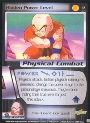 Hidden Power Level - Saiyan Saga (Unlimited) - Dragon Ball Z CCG (Score 2000)
