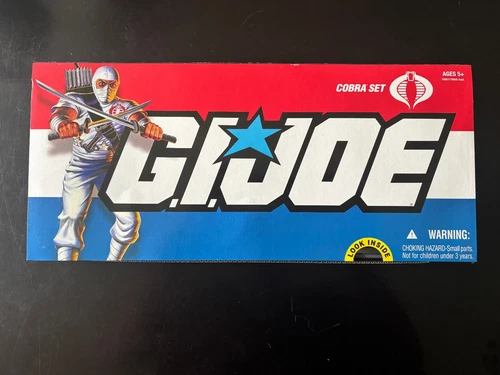 GI Joe 3.75” 25th Cobra Set 2008 Sealed