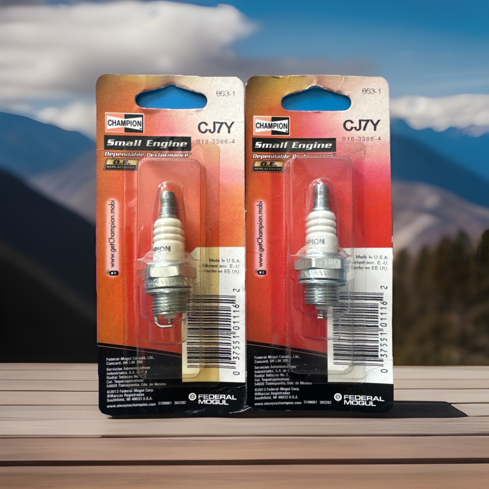 Champion 853 Copper Plus Spark Plug CJ7Y - 1 Pack