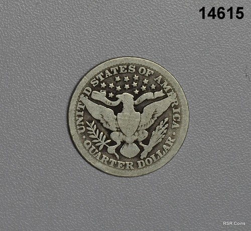 1905 BARBER QUARTER VG NICE! #14615 - Picture 2 of 2