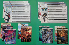 Marvel crisis Protocol MCP Web-Warriors cards: character x6 tactic x9 in SPANISH