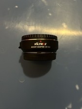 VILTROX EF-E II 0.71x Auto Focus Reducer Speed Booster Adapter UNTESTED