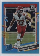 2023 Panini Donruss Optic Rated Rookie Aqua Prizm /299 Chamarri Conner #255 1ek2