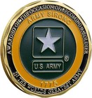 Army 250th Anniversary Challenge Coin 1.57 Double Sided Silver Plated US