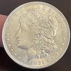 1921 P Morgan Silver Dollar ~ UNCIRCULATED BU ~ 90% Silver $1