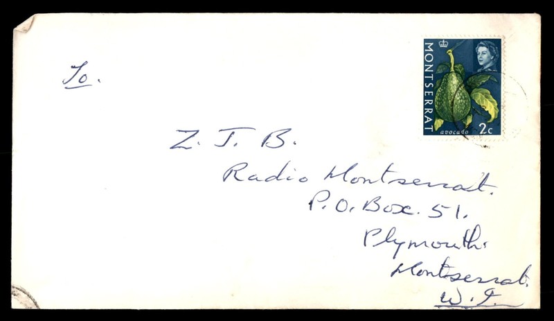 Mayfairstamps Montserrat to Plymouth Cover cca_19863