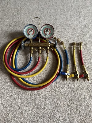 *NEW* Jb Industries 22246 Charging Manifold,Secure Seal Hose