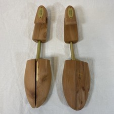 Nordstrom Mens Shop Cedar Wood Shoe Trees Stretchers Size LG Made in USA